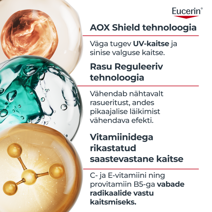 EUCERIN SUN OIL CONTROL PÄIKESEKAITSESEERUM SPF50+ KERGE 30ML