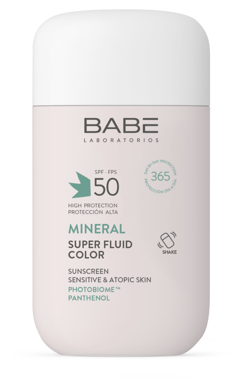 BABE SUPER FLUID EMULSIOON MINERAALNE SPF50 TOONIV 50ML