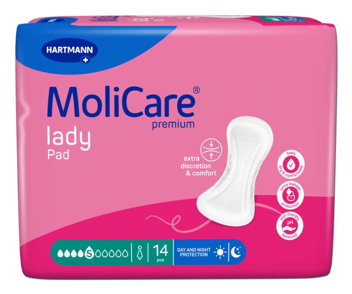 MOLICARE PAD LADY SIDE 5 TILKA 1045ML N14