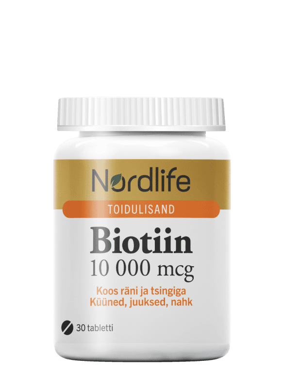 NORDLIFE BIOTIIN 10000 TBL N30