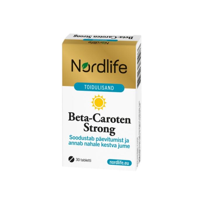 NORDLIFE BETA-CAROTEN STRONG TBL N30
