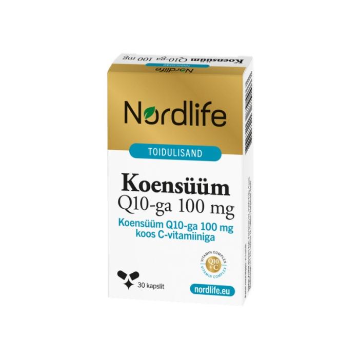 NORDLIFE KOENSÜÜM Q10 KAPSLID 100MG N30