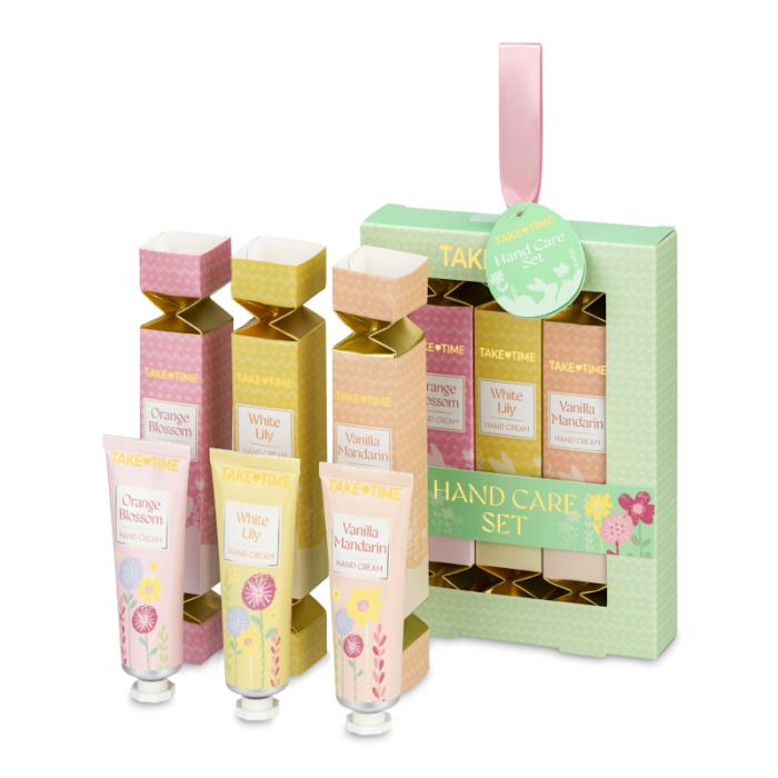 TAKE TIME BONBON SET KÄTEKREEMID 3X30ML