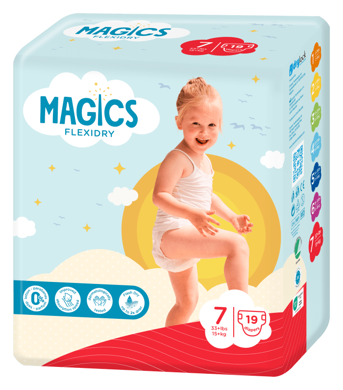 MAGICS FLEXIDRY MÄHKMED LASTELE XXL 15+KG N19