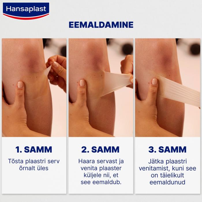 HANSAPLAST SECOND SKIN PROTECTION HÜDROKOLLOIDPLAASTER N6