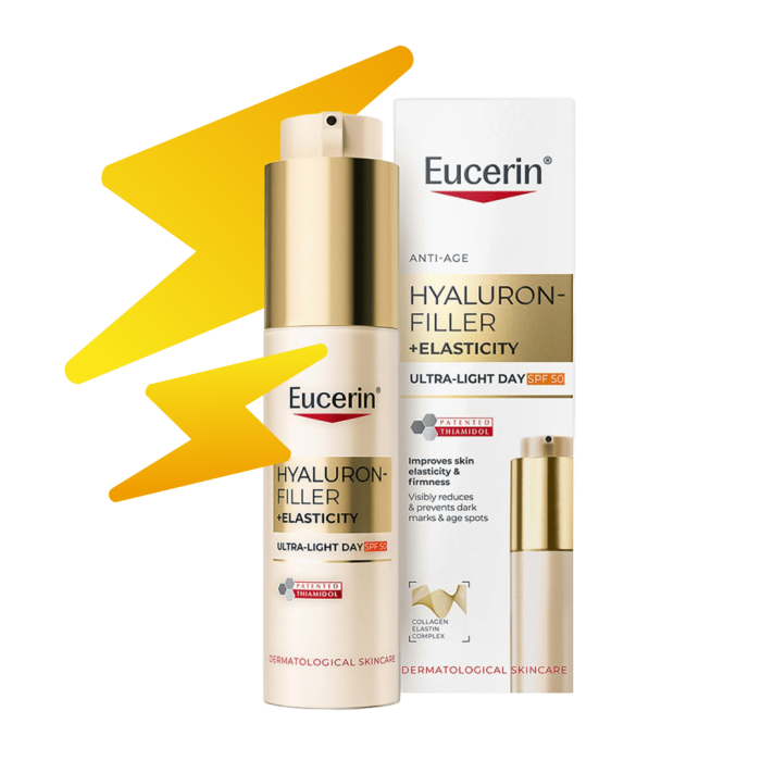 EUCERIN HYALURON-FILLER+ ELASTICITY PÄEVAKREEM SPF50 50ML