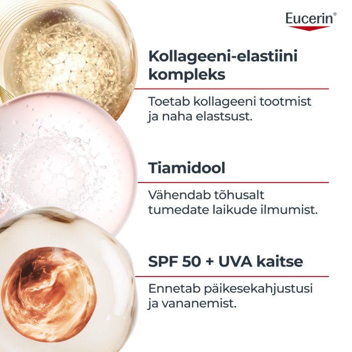 EUCERIN HYALURON-FILLER+ ELASTICITY PÄEVAKREEM SPF50 50ML