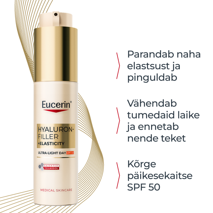 EUCERIN HYALURON-FILLER+ ELASTICITY PÄEVAKREEM SPF50 50ML
