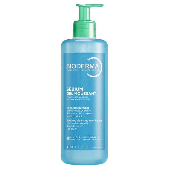 BIODERMA SEBIUM MITSELLAARNE NÄOPESUGEEL 400ML