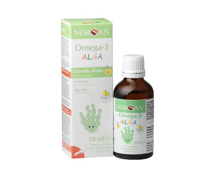 NORSAN OMEGA-3 ALGA VETIKAÕLI 50ML
