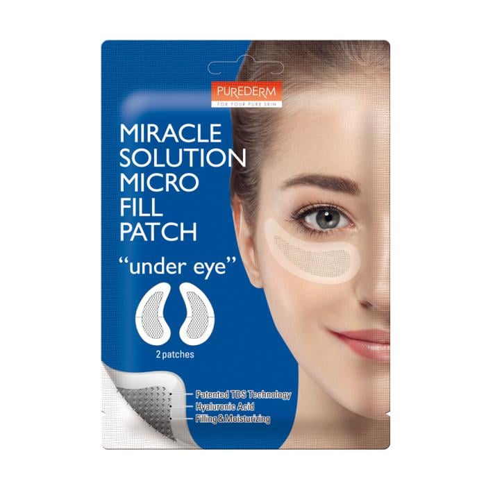 PUREDERM MIRACLE SOLUTION MIKROTÄITEPLAASTRID SILMAALUSTELE N1