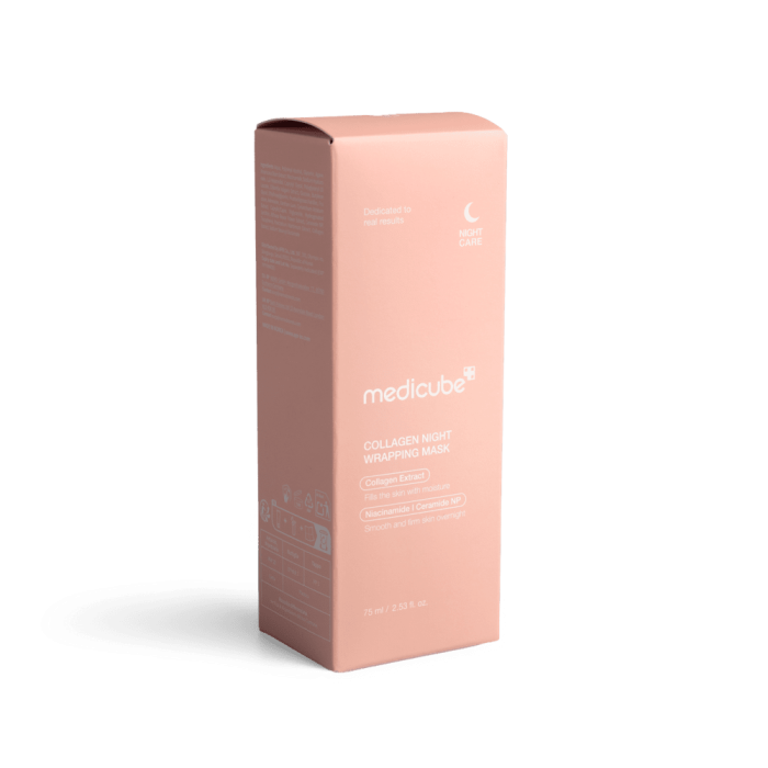 MEDICUBE COLLAGEN NIGHT WRAPPING ÖÖMASK PINGULDAV 75ML