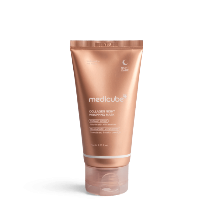 MEDICUBE COLLAGEN NIGHT WRAPPING ÖÖMASK PINGULDAV 75ML