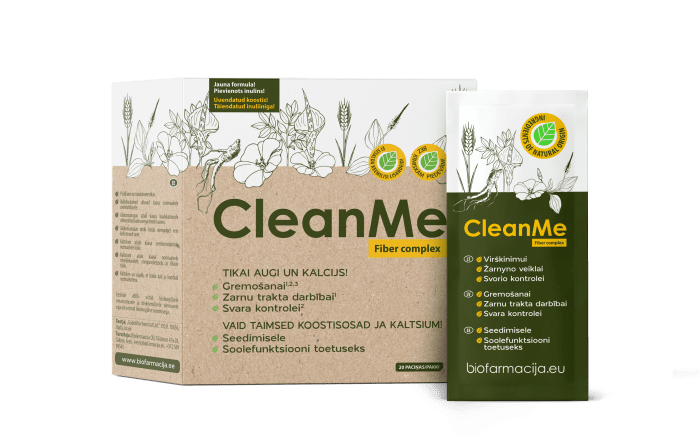 CLEAN ME KIUDAINETE KOMPLEKS LAHUSTUV PULBER N20