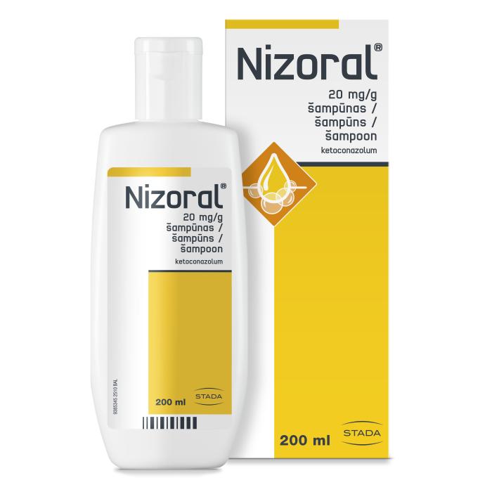 NIZORAL ŠAMPOON 20MG/1G 200ML N1