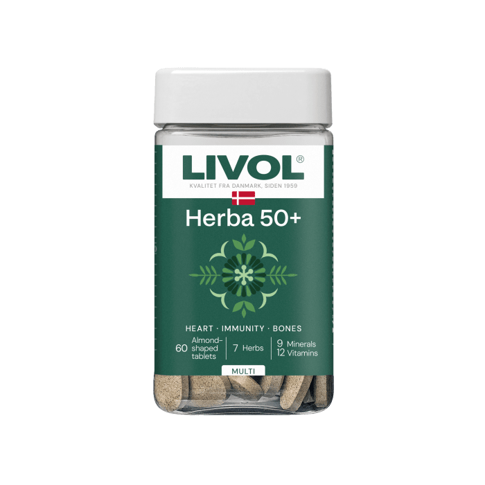 LIVOL MULTI HERBA 50+ TBL N60