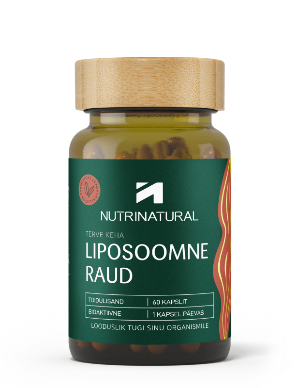 NUTRINATURAL LIPOSOOMNE RAUD KAPSLID N60
