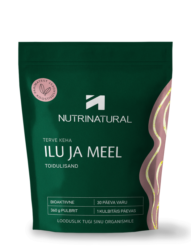 NUTRINATURAL ILU JA MEEL PULBER 360G