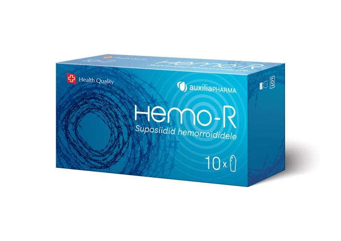 HEMO-R REKTAALSUPOSIIDID HEMORROIDIDELE N10