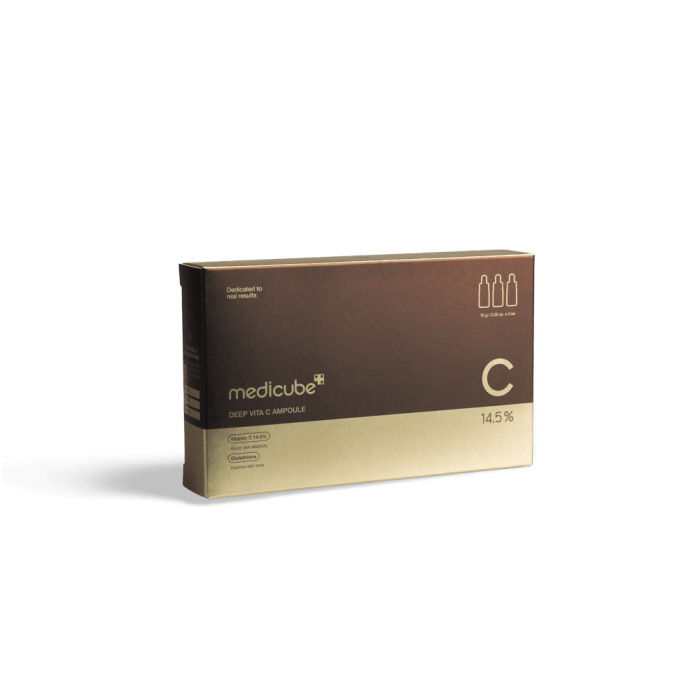 MEDICUBE DEEP VITA C AMPULLID JUMET ÜHTLUSTAV 3X10ML