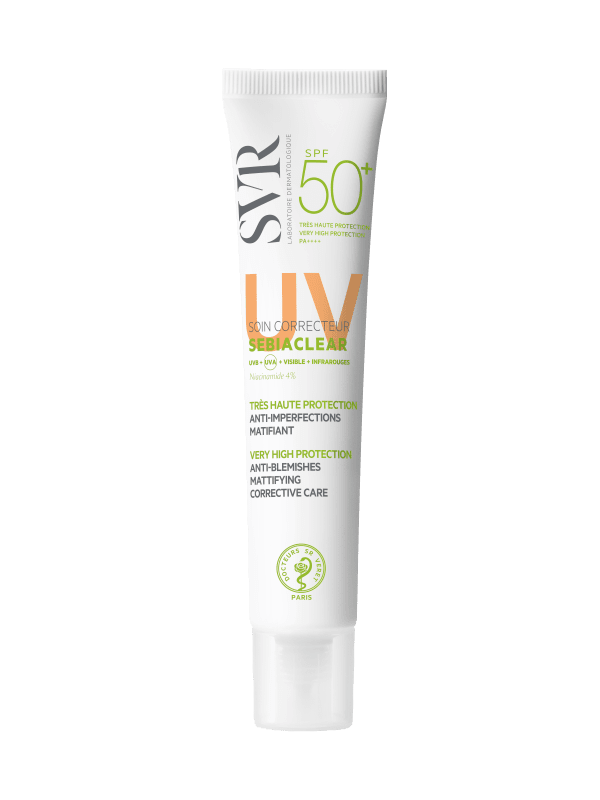 SVR SEBIACLEAR PÄIKESEKAITSEKREEM RASUSELE NAHALE SPF50+ NÄOLE 40ML