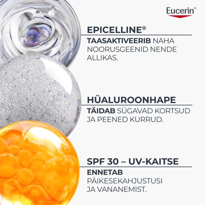 EUCERIN HYALURON-FILLER+ LONGEVITY EPIGENETIC PÄEVAKREEM SPF30 50ML