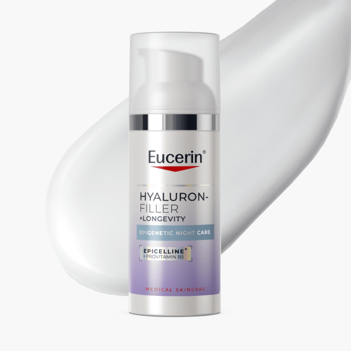 EUCERIN HYALURON-FILLER + LONGEVITY EPIGENETIC ÖÖKREEM 50ML