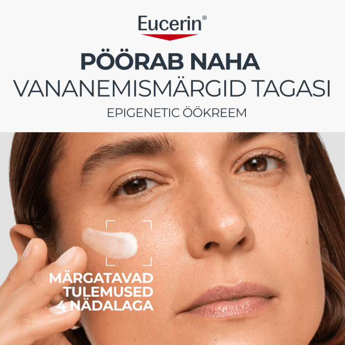 EUCERIN HYALURON-FILLER + LONGEVITY EPIGENETIC ÖÖKREEM 50ML