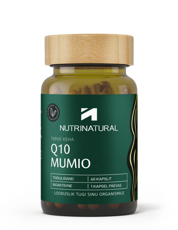 NUTRINATURAL Q10 MUMIO KAPSLID N60