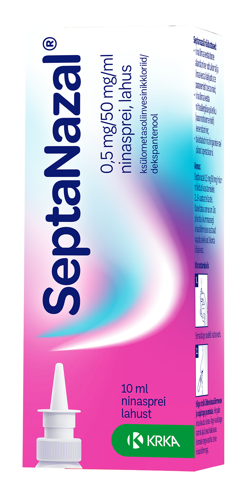 SEPTANAZAL NINASPREI LAHUS 0.5MG+50MG 1ML 10ML N1
