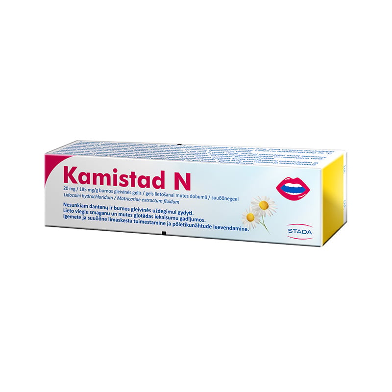 KAMISTAD N SUUÕÕNEGEEL 20MG+185MG 1G 10G N1