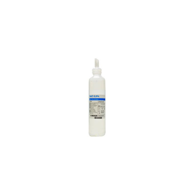NATRII CHLORIDUM 0,9% B.BRAUN LOPUTUSLAHUS ECOLAV 250ML