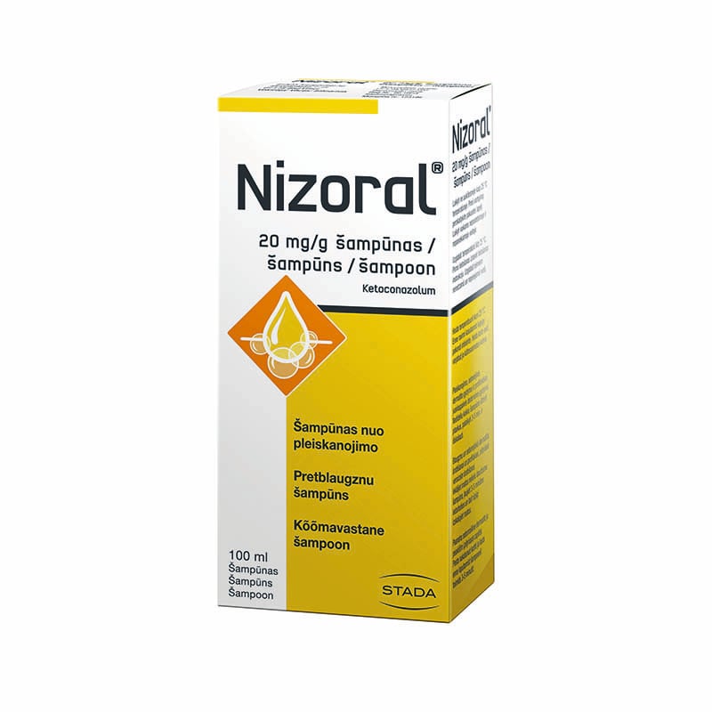 NIZORAL ŠAMPOON 20MG 1G 100ML N1
