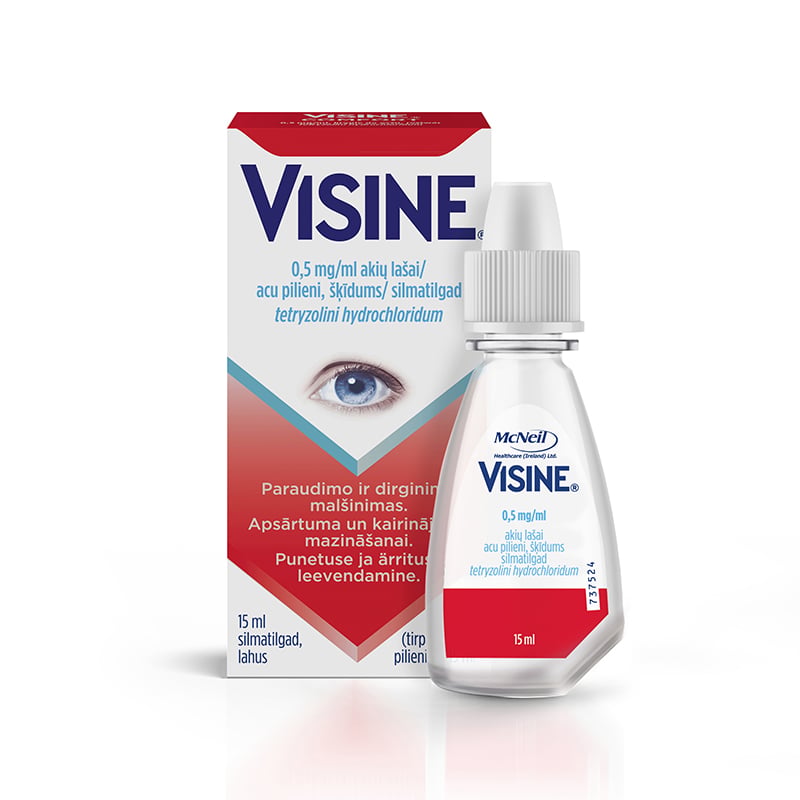 VISINE SILMATILGAD LAHUS 0.5MG 1ML 15ML N1