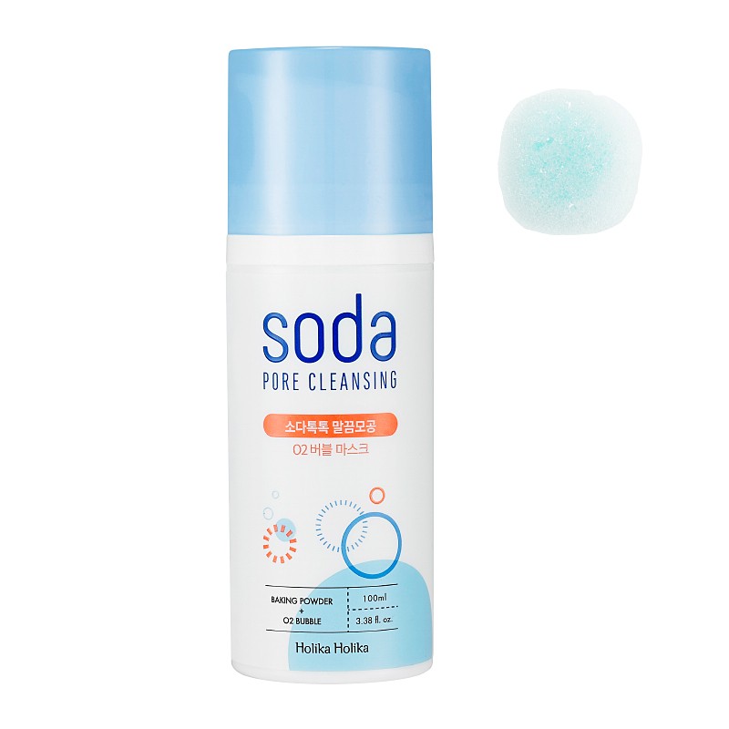 HOLIKA HOLIKA SODA PORE O2 BUBBLE NÄOMASK PUHASTAV 100ML
