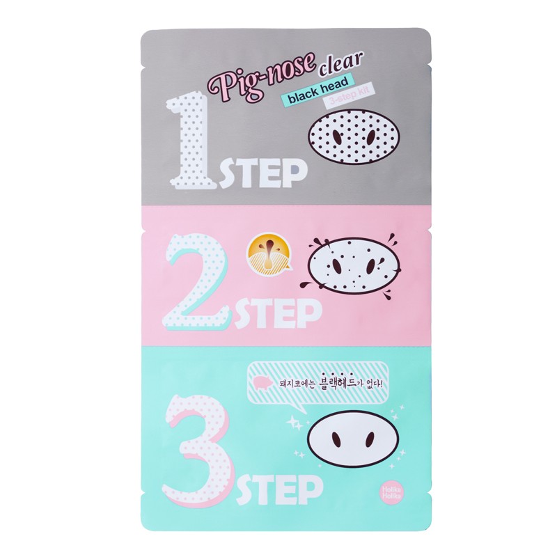 HOLIKA HOLIKA PIG NOSE CLEAR POORIDE PUHASTUSKOMPEKT N1