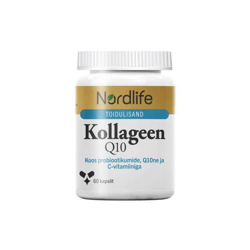 NORDLIFE KOLLAGEEN Q10 KAPSLID 4000MG N60