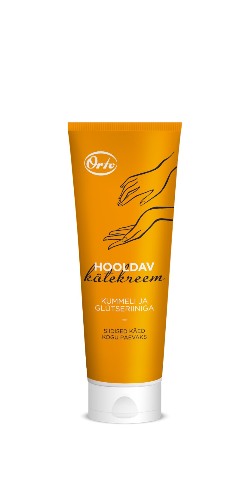 ORTO HOOLDAV KÄTEKREEM KUMMELI & GLÜTSERIINIGA 75ML