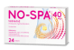 NO-SPA TBL 40MG N24