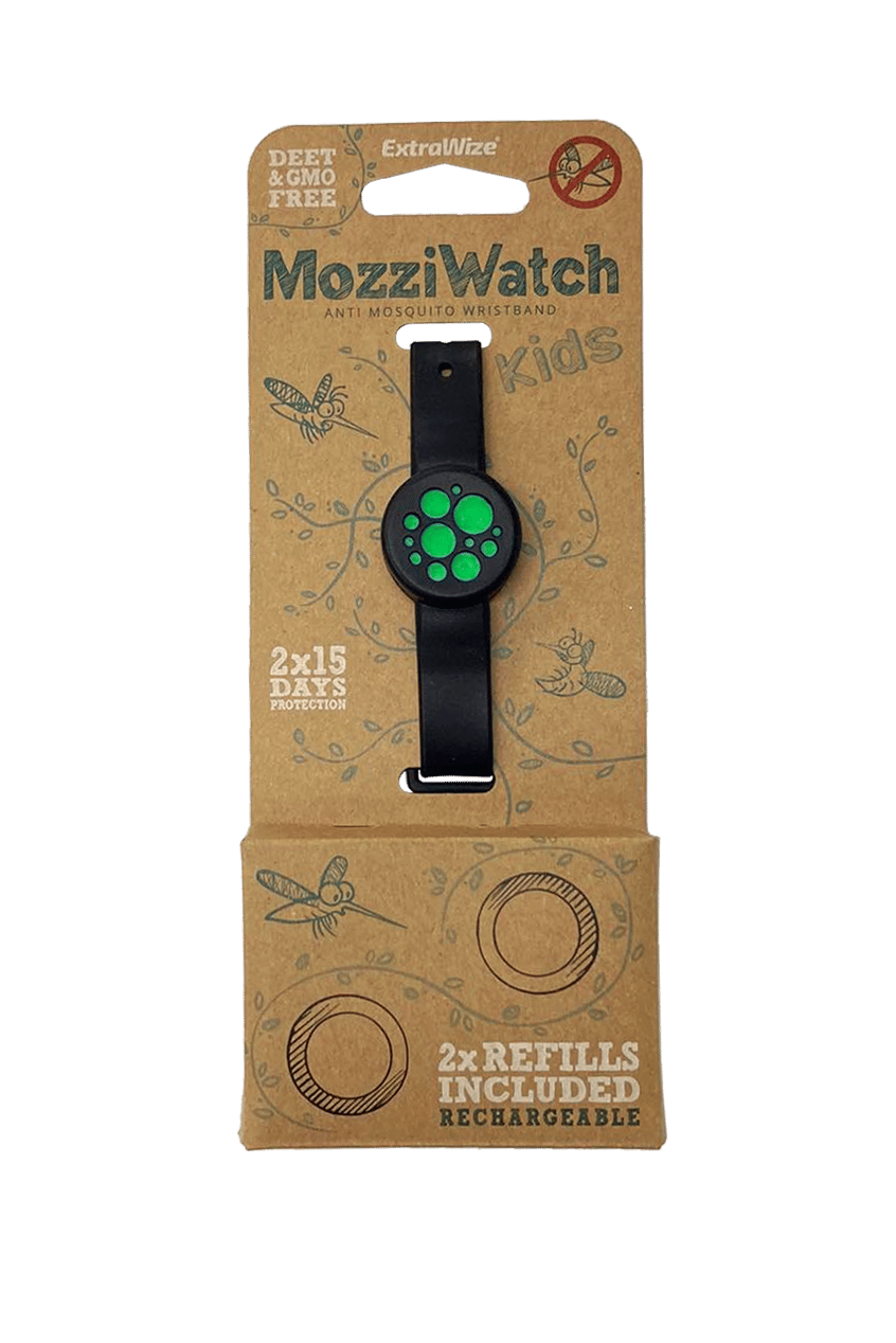MOZZIWATCH SÄÄSETÕRJE KÄEPAEL LASTELE ROHELINE+2 TÄITETBL