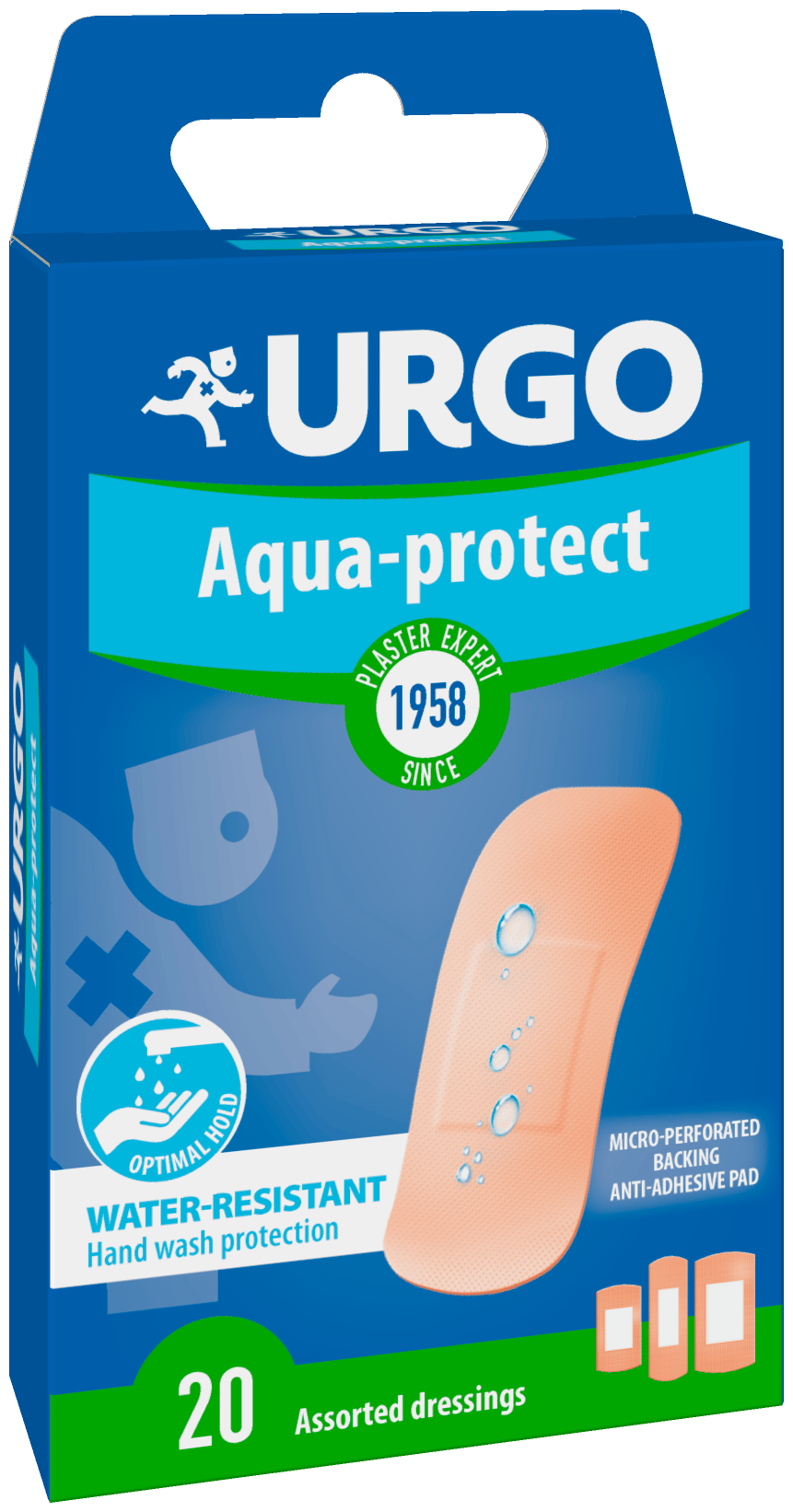 URGO AQUA-PROTECT PLAASTER 3 SUURUST VEEKINDEL N20