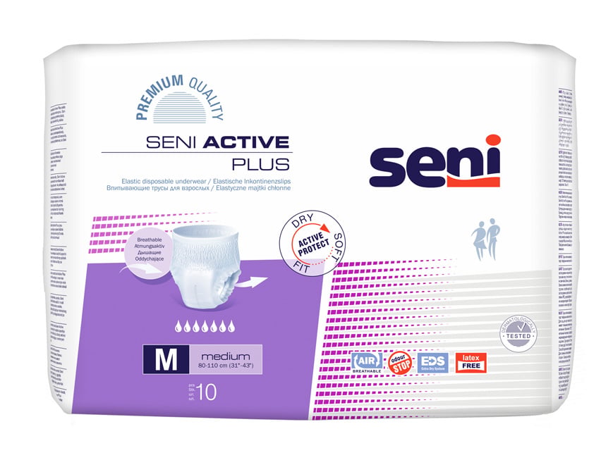 SENI ACTIVE PLUS IMAVAD PÜKSID M 2000ML N10