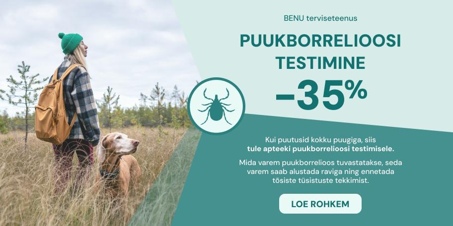 Puukborrelioosi testimine