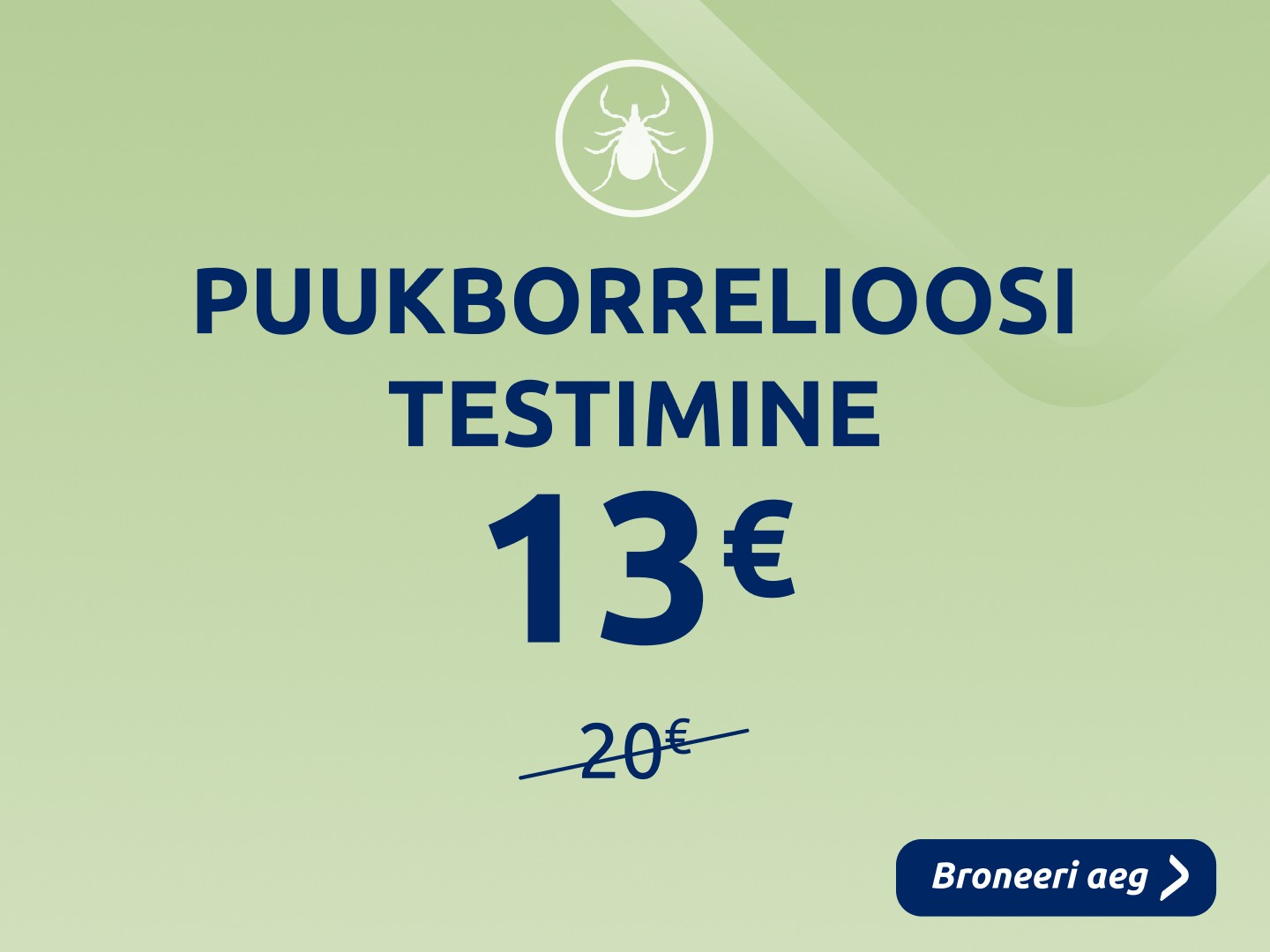 Puukborrelioosi testimine