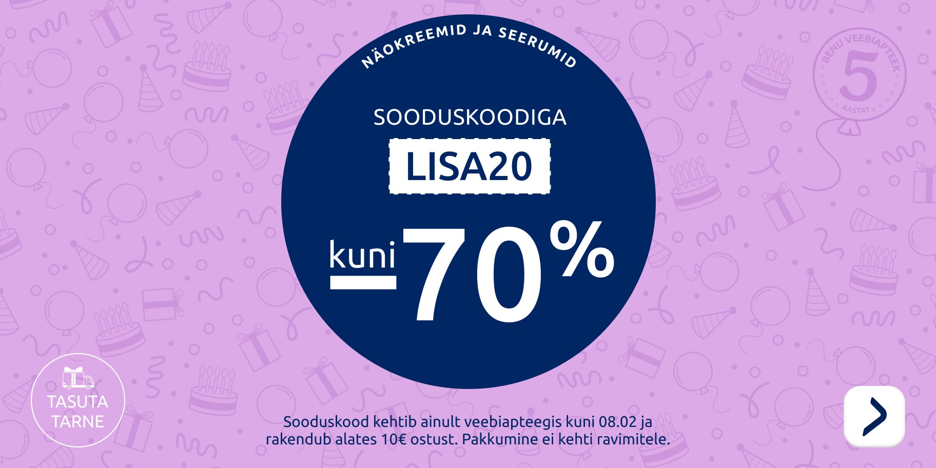LISA20 näokreemid ja seerumid