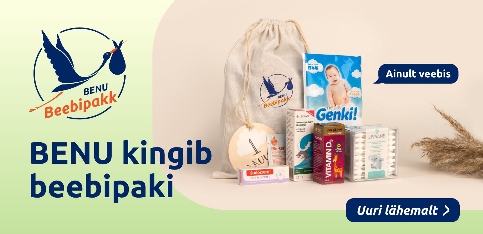 BENU kingib beebipaki