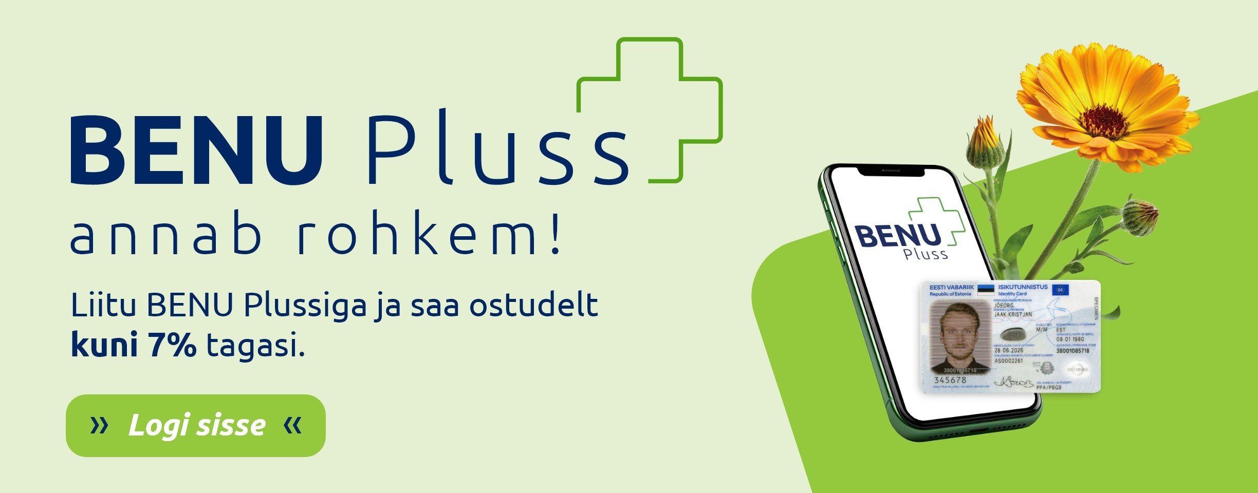 BENU pluss maandumislehtlogi sisse 1224x480px 1