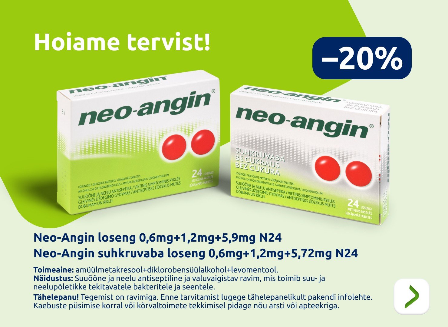 Neo-Angin -20%