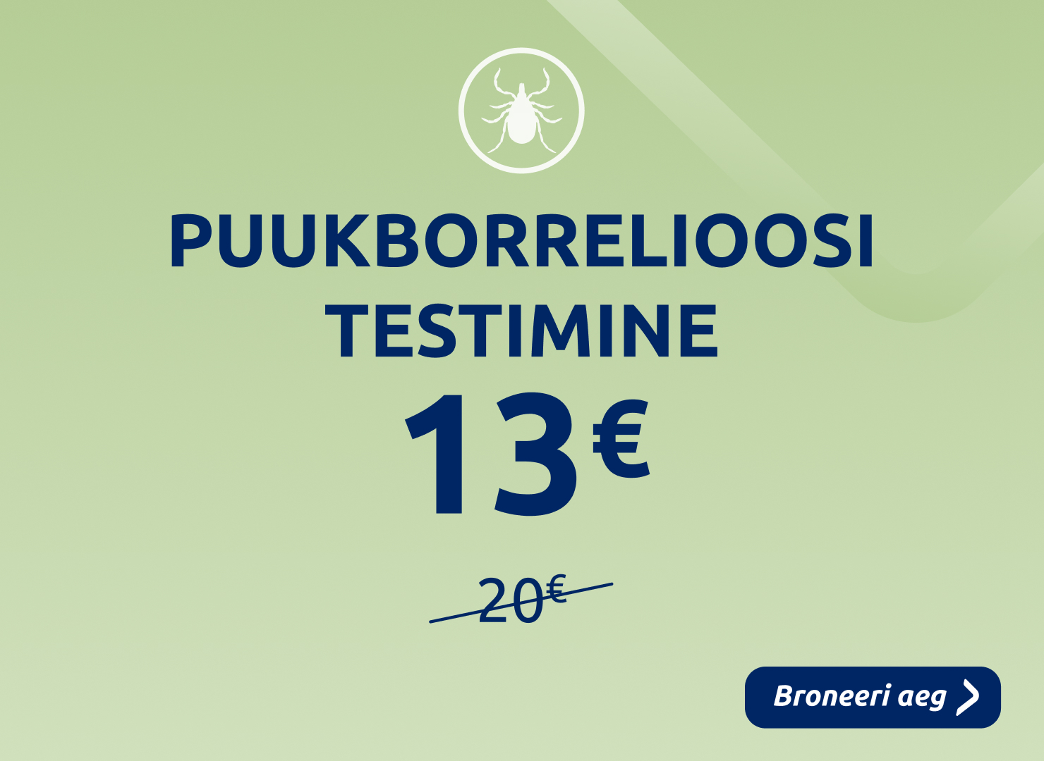 Puukborrelioosi testimine