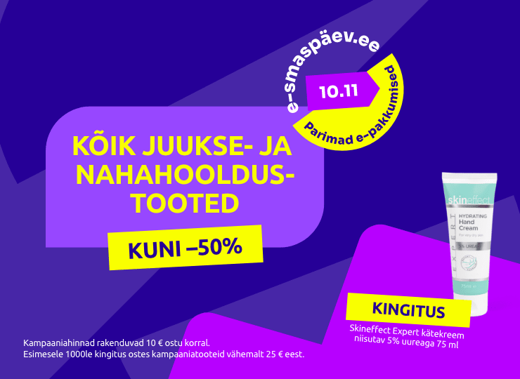 Naha- ja juuksehooldustooted kuni -50%